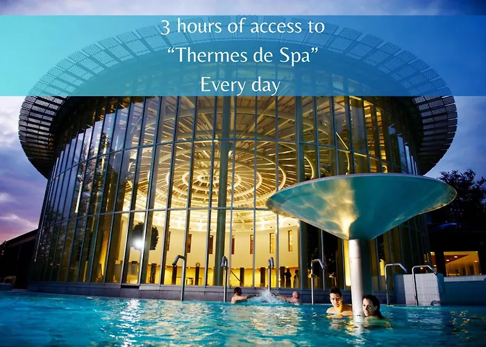 Les Thermes de Spa by La Cour de la Reine Hôtel, Suites&accès gratuit au centre thermal